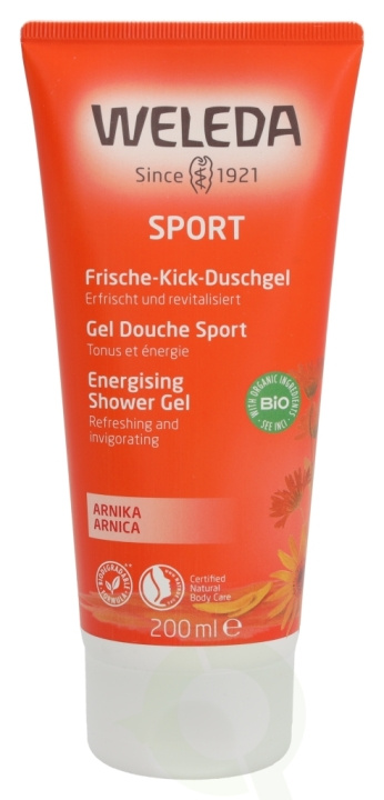 Weleda Arnica Sport Shower Gel 200 ml ryhmässä KAUNEUS JA TERVEYS / Ihonhoito / Kehon hoito / Kylpy- ja suihkugeelit @ TP E-commerce Nordic AB (C38071)