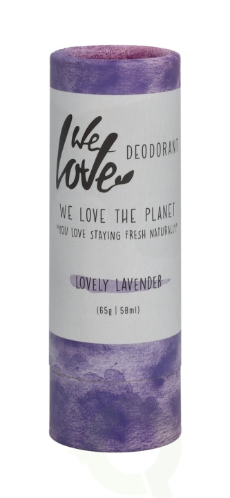 We Love The Planet Deo Stick 65 gr ryhmässä KAUNEUS JA TERVEYS / Tuoksut & Parfyymit / Deodorantit / Naisten deodorantit @ TP E-commerce Nordic AB (C38081)