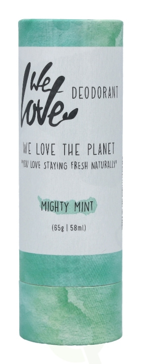 We Love The Planet Deo Stick 65 gr ryhmässä KAUNEUS JA TERVEYS / Tuoksut & Parfyymit / Deodorantit / Naisten deodorantit @ TP E-commerce Nordic AB (C38082)