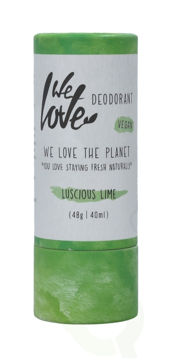 We Love The Planet Deo Stick 48 gr ryhmässä KAUNEUS JA TERVEYS / Tuoksut & Parfyymit / Deodorantit / Naisten deodorantit @ TP E-commerce Nordic AB (C38085)