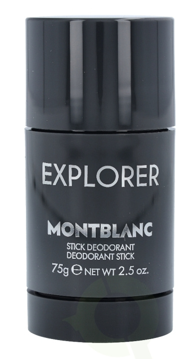 Montblanc Explorer Deo Stick 75 gr ryhmässä KAUNEUS JA TERVEYS / Tuoksut & Parfyymit / Deodorantit / Miesten deodorantit @ TP E-commerce Nordic AB (C38113)