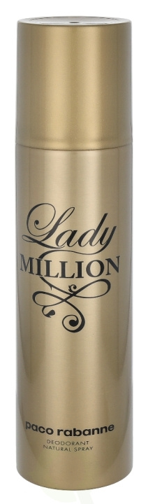 Paco Rabanne Lady Million Deo Spray 150 ml ryhmässä KAUNEUS JA TERVEYS / Tuoksut & Parfyymit / Deodorantit / Naisten deodorantit @ TP E-commerce Nordic AB (C38130)