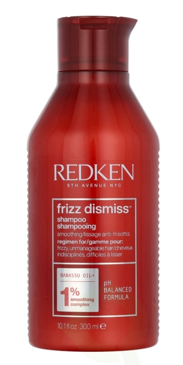 Redken Frizz Dismiss Shampoo 300 ml ryhmässä KAUNEUS JA TERVEYS / Hiukset &Stailaus / Hiustenhoito / Shampoo @ TP E-commerce Nordic AB (C38199)
