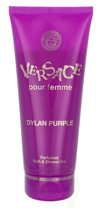 Versace Dylan Purple Pour Femme Perfumed Bath & Shower Gel 200 ml ryhmässä KAUNEUS JA TERVEYS / Ihonhoito / Kehon hoito / Kylpy- ja suihkugeelit @ TP E-commerce Nordic AB (C38214)