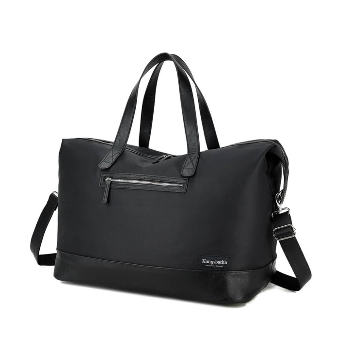 KUNGSBACKA Weekend Bag Ludvig Black 40L ryhmässä URHEILU, VAPAA-AIKA JA HARRASTUS / Matkailutarvikkeet / Reput ja rinkat & Laukut @ TP E-commerce Nordic AB (C38296)