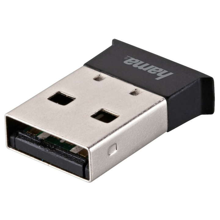 HAMA Bluetooth USB-adapter Version 5.0 Class 2 ryhmässä TIETOKOONET & TARVIKKEET / Tietokonetarvikkeet / Bluetooth-sovittimet @ TP E-commerce Nordic AB (C38315)