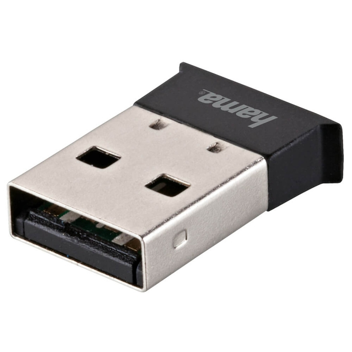 Hama Bluetooth USB-adapter Version 5.0 Class 2 ryhmässä TIETOKOONET & TARVIKKEET / Tietokonetarvikkeet / Bluetooth-sovittimet @ TP E-commerce Nordic AB (C38315)