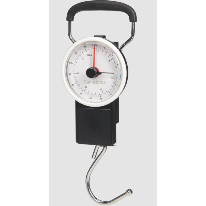 SAMSONITE Luggage Scale Black ryhmässä URHEILU, VAPAA-AIKA JA HARRASTUS / Matkailutarvikkeet / Matkatavaravaaka @ TP E-commerce Nordic AB (C38329)