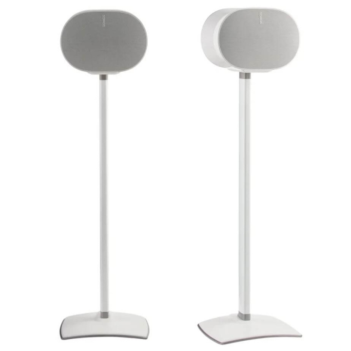 SANUS Floor Stand for Sonos ERA300 Pair White ryhmässä KODINELEKTRONIIKKA / Ääni & Kuva / Kaiuttimet & Tarvikkeet / Kaiutinkiinnikkeet @ TP E-commerce Nordic AB (C38346)