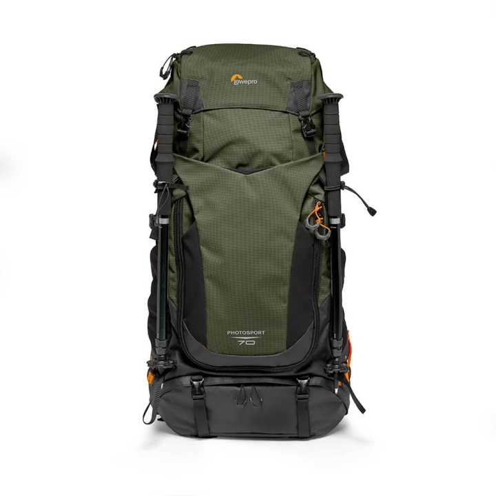 Lowepro Backpack PhotoSport Pro 70L AW IV S-M Dark Green ryhmässä KODINELEKTRONIIKKA / Valokuvat & Videot / Valokuvauslaitteet / Kameralaukut @ TP E-commerce Nordic AB (C38359)