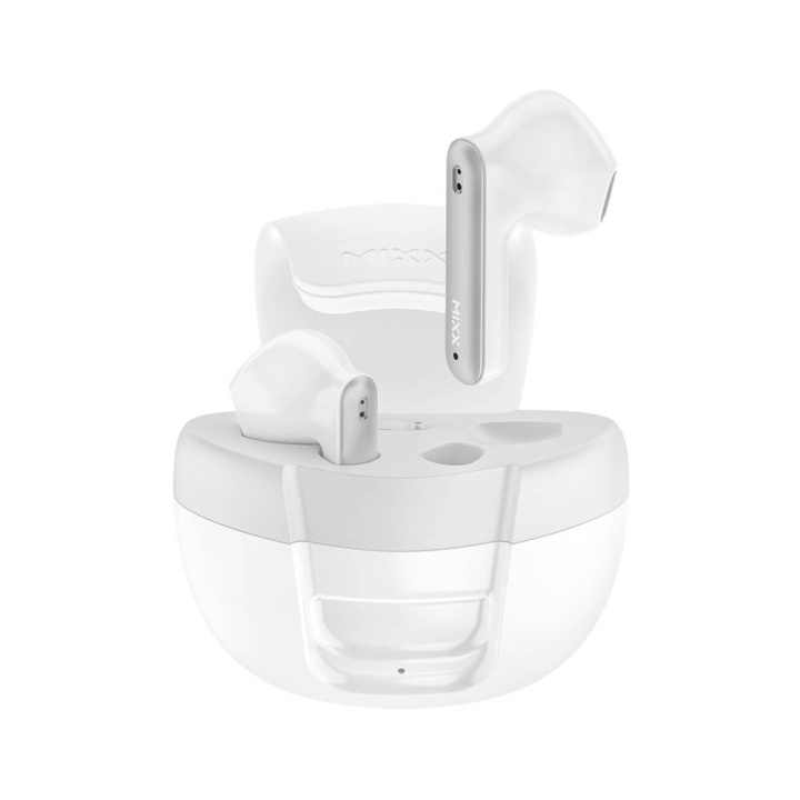 MIXX Headphone Solo 2 In-Ear TWS White ryhmässä KODINELEKTRONIIKKA / Ääni & Kuva / Kuulokkeet & Tarvikkeet / Kuulokkeet @ TP E-commerce Nordic AB (C38384)