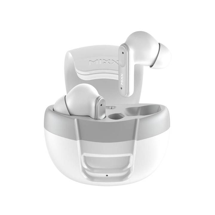 MIXX Headphone Solo 3 In-Ear TWS White ryhmässä KODINELEKTRONIIKKA / Ääni & Kuva / Kuulokkeet & Tarvikkeet / Kuulokkeet @ TP E-commerce Nordic AB (C38386)