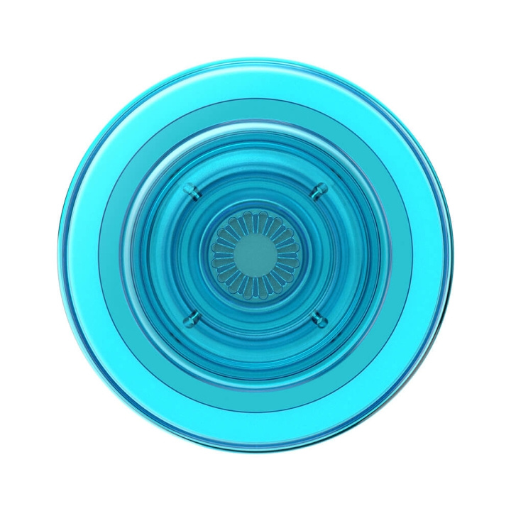 POPSOCKETS PopGrip for Magsafe Electric Blue Translucent ryhmässä ÄLYPUHELIMET JA TABLETIT / Muut tarvikkeet / Popsockets @ TP E-commerce Nordic AB (C38397)