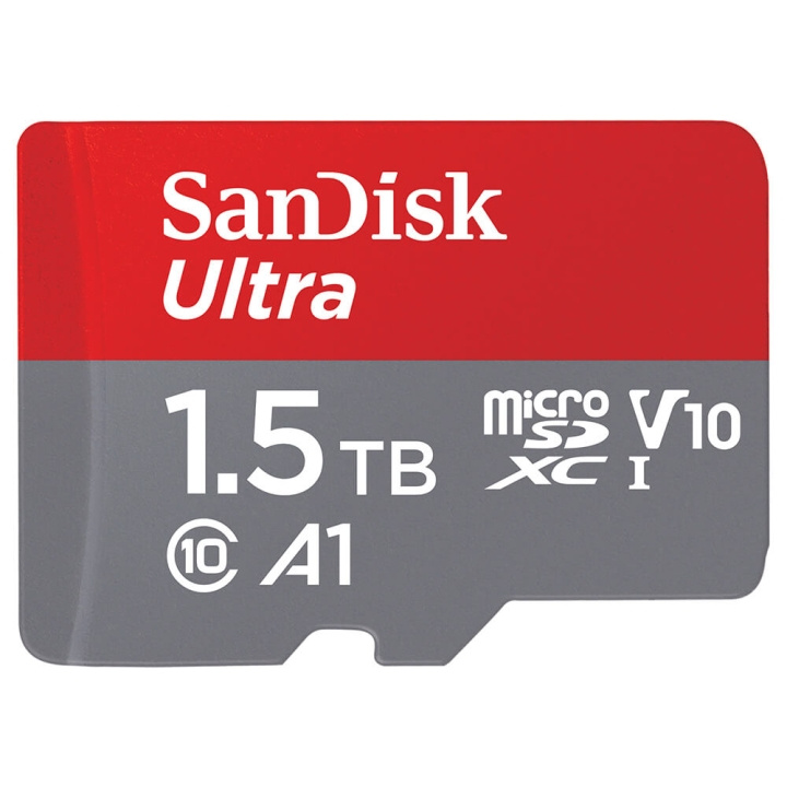 SANDISK MicroSDXC Mobil Ultra 1.5TB 150MB/s UHS-I Adapt ryhmässä KODINELEKTRONIIKKA / Tallennusvälineet / Muistikortit / MicroSD/HC/XC @ TP E-commerce Nordic AB (C38419)