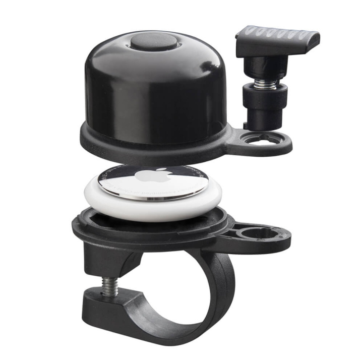 elago AIRBELL AirTag Solution 22mm Black ryhmässä URHEILU, VAPAA-AIKA JA HARRASTUS / Urheiluvälineet / Pyörätarvikkeet / Muut pyörätarvikkeet @ TP E-commerce Nordic AB (C38425)