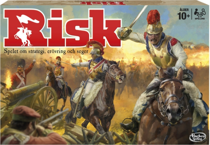 Hasbro Gaming Risk -lautapeli, SE ryhmässä LELUT, TUOTTEET LAPSILLE JA VAUVOILLE / Leikkikalut, Askartelu &Pelit / Seurapelit / Perhepelit @ TP E-commerce Nordic AB (C38473)