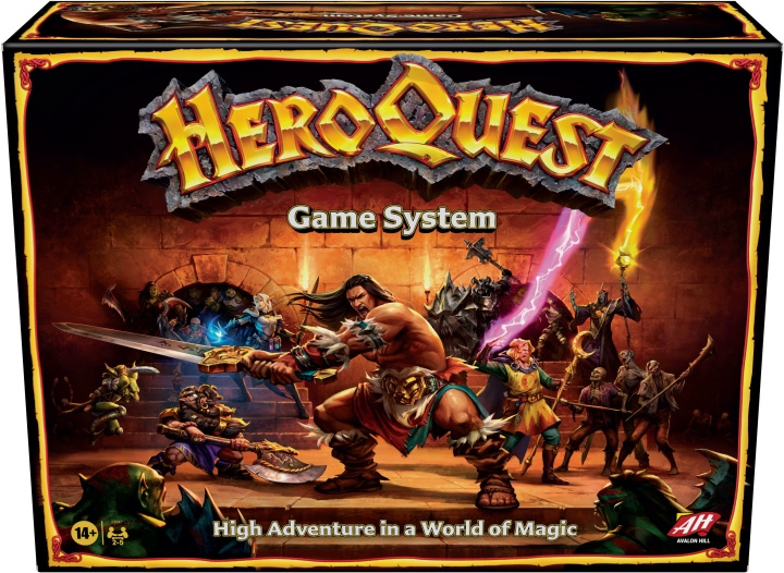 Hasbro Avalon Hill Heroquest -lautapeli, EN ryhmässä LELUT, TUOTTEET LAPSILLE JA VAUVOILLE / Peli / Lautapelit @ TP E-commerce Nordic AB (C38474)