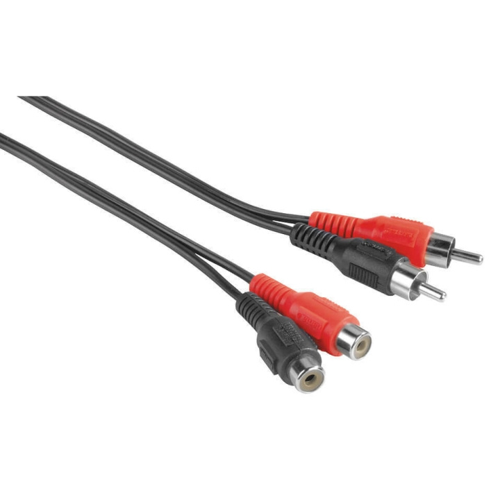 Hama EXXTER Förl. 2xRCA-2xRCA 2,5 m 2xHane-2xHona ryhmässä KODINELEKTRONIIKKA / Kaapelit & Sovittimet / RCA / Kaapelit @ TP E-commerce Nordic AB (C38511)