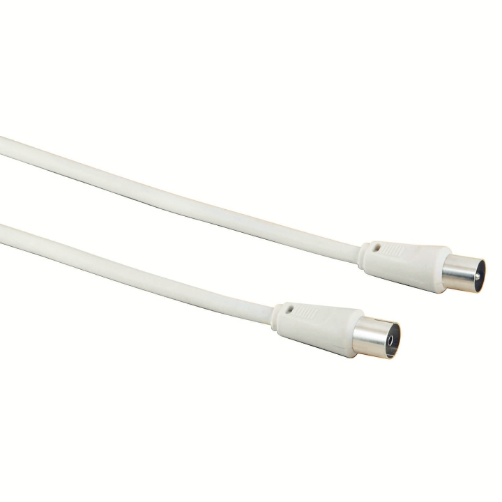 Hama EXXTER Kabel Antenn 75dB Hane-Hona Vit 5m ryhmässä KODINELEKTRONIIKKA / Kaapelit & Sovittimet / Antennikaapelit & Tarvikkeet / Antenni johdot @ TP E-commerce Nordic AB (C38512)