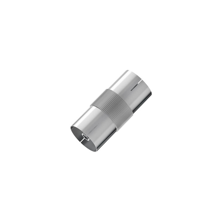 Hama Adapter Antenna Coax 2x Socket ryhmässä KODINELEKTRONIIKKA / Ääni & Kuva / TV & Tarvikkeet / Antennit & Tarvikkeet @ TP E-commerce Nordic AB (C38605)