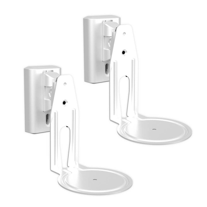 SANUS Wall Mount for Sonos ERA100 Pair White ryhmässä KODINELEKTRONIIKKA / Ääni & Kuva / Kaiuttimet & Tarvikkeet / Tarvikkeet @ TP E-commerce Nordic AB (C38701)