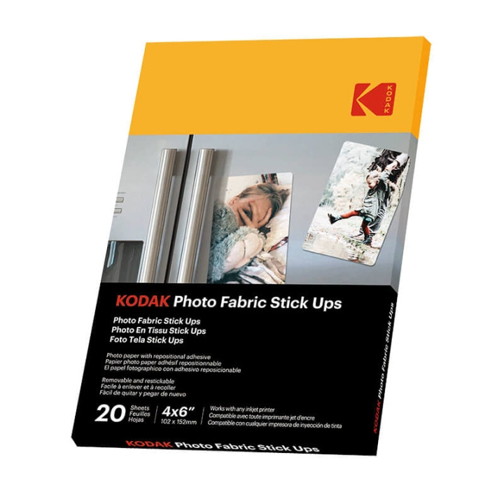 KODAK 10x15cm Adhesive Photo Paper 255g/m² 20 Sheets ryhmässä KODINELEKTRONIIKKA / Valokuvat & Videot / Valokuvauslaitteet / Muut @ TP E-commerce Nordic AB (C38710)