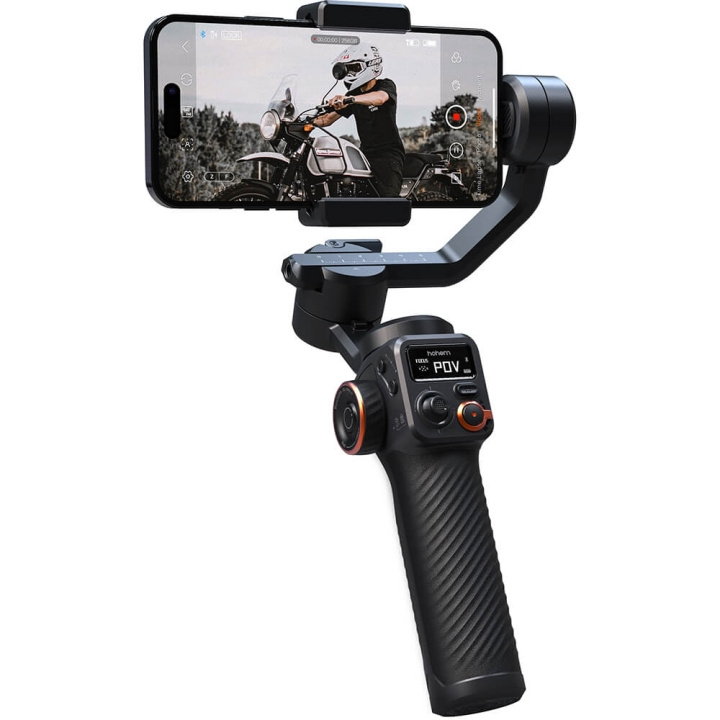 HOHEM Smartphone Gimbal iSteady M6 Black ryhmässä ÄLYPUHELIMET JA TABLETIT / Muut tarvikkeet / Muut @ TP E-commerce Nordic AB (C38716)