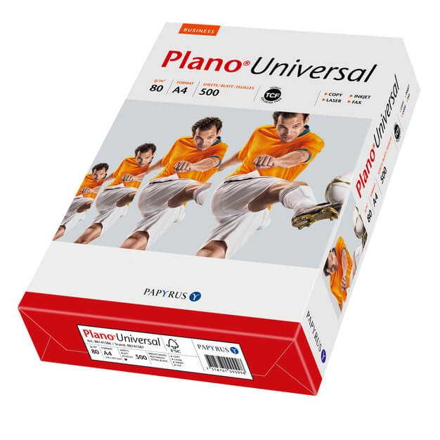 PLANO Universal Papper A4 Hålat Svensk Standard 500-pack ryhmässä KOTI, TALOUS JA PUUTARHA / Toimistotuotteet / Paperit ja vihkot @ TP E-commerce Nordic AB (C38724)