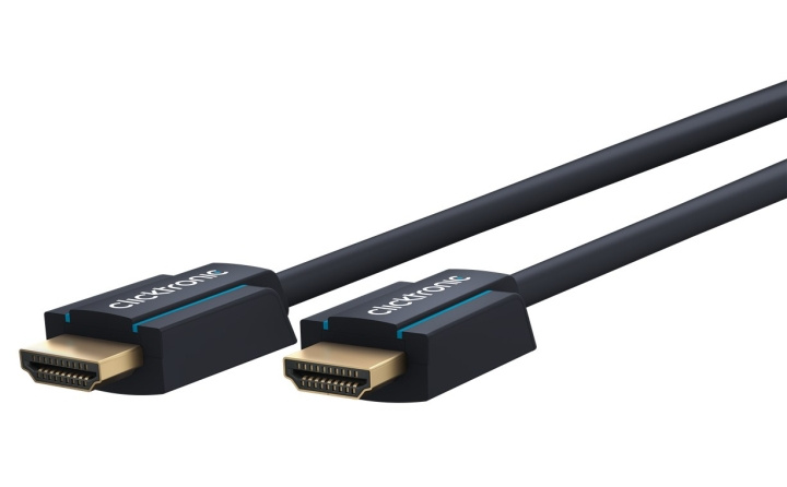 ClickTronic HDMI™-kabel med ultrahög hastighet Premiumkabel | 1x HDMI™-kontakt 1x HDMI™-kontakt | 0,5 m | UHD 8K @ 60 Hz ryhmässä KODINELEKTRONIIKKA / Kaapelit & Sovittimet / HDMI / Kaapelit @ TP E-commerce Nordic AB (C38869)