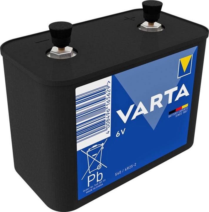 Varta 4R25-2 (540) batteri, 1 st. folie Zinkklorid batteri, 6 V ryhmässä KODINELEKTRONIIKKA / Paristot & Laturit / Akut / Muut @ TP E-commerce Nordic AB (C38903)