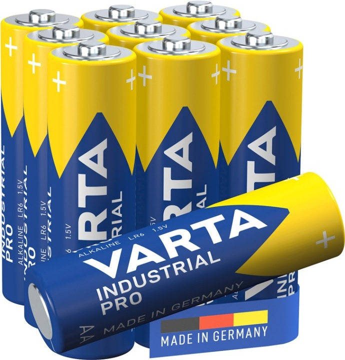 Varta LR6/AA (Mignon) (4006) batteri, 10 st. box alkaliskt manganbatteri, 1,5 V ryhmässä KODINELEKTRONIIKKA / Paristot & Laturit / Akut / AA @ TP E-commerce Nordic AB (C38910)