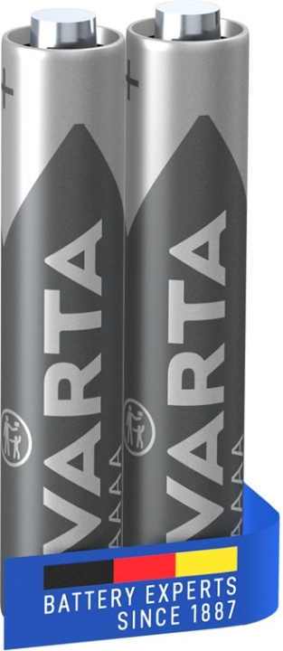 Varta LR61/AAAA (Mini) (4061) batteri, 2 st. blister alkaliskt manganbatteri, 1,5 V ryhmässä KODINELEKTRONIIKKA / Paristot & Laturit / Akut / AAA @ TP E-commerce Nordic AB (C39401)