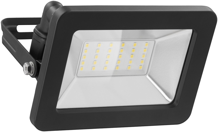 Goobay LED-strålkastare för utomhusbruk, 30 W med 2550 lm, neutralt vitt ljus (4000 K) och M16 kabelgenomföring, lämplig för utomhusbruk (IP65) ryhmässä KOTI, TALOUS JA PUUTARHA / Sähkö & Valaistus / Ulkovalaistus / LED-valonheitin @ TP E-commerce Nordic AB (C40098)