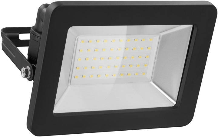 Goobay LED-strålkastare för utomhusbruk, 50 W med 4250 lm, neutralt vitt ljus (4000 K) och M16 kabelgenomföring, lämplig för utomhusbruk (IP65) ryhmässä KOTI, TALOUS JA PUUTARHA / Sähkö & Valaistus / Ulkovalaistus / LED-valonheitin @ TP E-commerce Nordic AB (C40100)