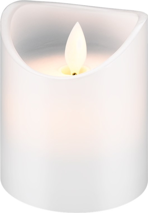 Goobay LED-ljus av äkta vax, vitt, 7,5x10 cm vacker och säker ljuslösning för många områden som hem och loggia, kontor eller skolor ryhmässä KODINELEKTRONIIKKA / Valaistus / Muu valaistus @ TP E-commerce Nordic AB (C40266)
