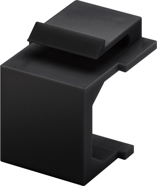 Goobay Keystone-skydd (4-pack), svart avsedda att användas som dammskydd ryhmässä TIETOKOONET & TARVIKKEET / Kaapelit & Sovittimet / Verkko / Sovittimet & Liittimet @ TP E-commerce Nordic AB (C40300)