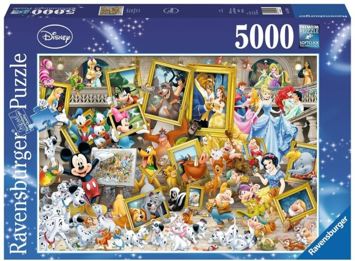 Disney Ravensburger Disney Multicharacter -palapeli, 5000 palaa ryhmässä LELUT, TUOTTEET LAPSILLE JA VAUVOILLE / Leikkikalut, Askartelu &Pelit / Palapelit @ TP E-commerce Nordic AB (C40408)