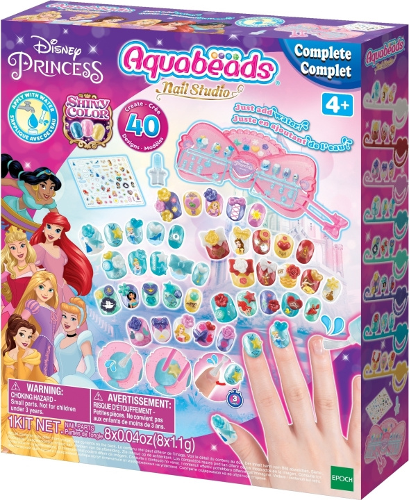 Aquabeads Kynsistudio - Disney Prinsessa ryhmässä LELUT, TUOTTEET LAPSILLE JA VAUVOILLE / Leikkikalut, Askartelu &Pelit / Käsityöt @ TP E-commerce Nordic AB (C40445)