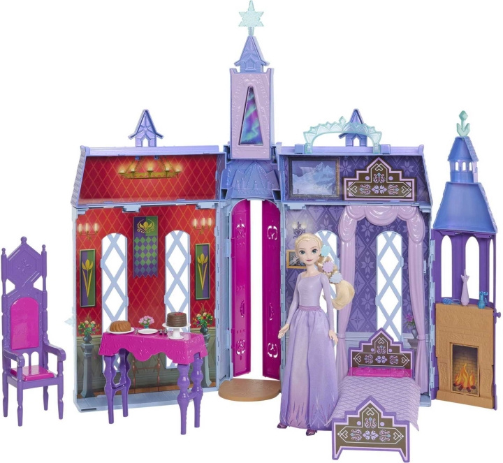 Disney Princess Frozen Arendellin Linna - leikkisetti ja Elsa-nukke ryhmässä LELUT, TUOTTEET LAPSILLE JA VAUVOILLE / Leikkikalut, Askartelu &Pelit / Nuket & Tarvikkeet @ TP E-commerce Nordic AB (C40469)