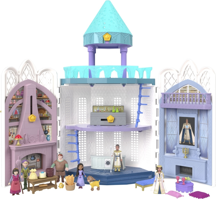Disney Wish Rosas Castle - linnaleikkisetti ryhmässä LELUT, TUOTTEET LAPSILLE JA VAUVOILLE / Leikkikalut, Askartelu &Pelit / Lelusarja @ TP E-commerce Nordic AB (C40480)