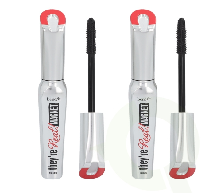 Benefit They\'re Real! Magnet Mascara Duo Set 18 gr 2x9gr - #1 Supercharged Black ryhmässä KAUNEUS JA TERVEYS / Meikit / Silmät ja kulmat / Ripsiväri @ TP E-commerce Nordic AB (C40520)