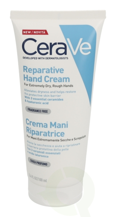 CeraVe Reparative Hand Cream 100 ml ryhmässä KAUNEUS JA TERVEYS / Manikyyri/Pedikyyri / Käsirasva @ TP E-commerce Nordic AB (C40527)