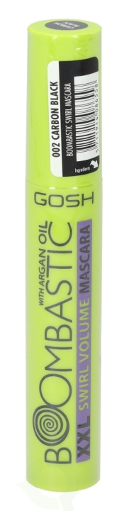 Gosh Boombastic XXL Swirl Volume Mascara 13 ml 002 Carbon Black ryhmässä KAUNEUS JA TERVEYS / Meikit / Silmät ja kulmat / Ripsiväri @ TP E-commerce Nordic AB (C40624)