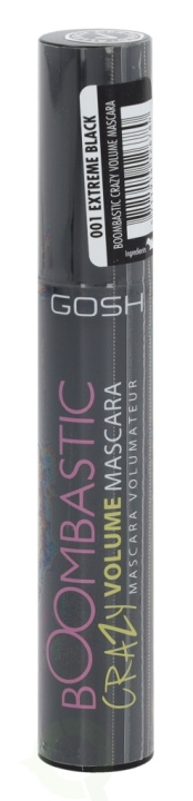 Gosh Boombastic Crazy Volume Mascara 13 ml 001 Extreme Black ryhmässä KAUNEUS JA TERVEYS / Meikit / Silmät ja kulmat / Ripsiväri @ TP E-commerce Nordic AB (C40634)