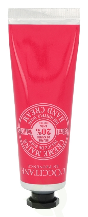 L\'Occitane Shea Butter Rose Hand Cream 30 ml ryhmässä KAUNEUS JA TERVEYS / Manikyyri/Pedikyyri / Käsirasva @ TP E-commerce Nordic AB (C40704)
