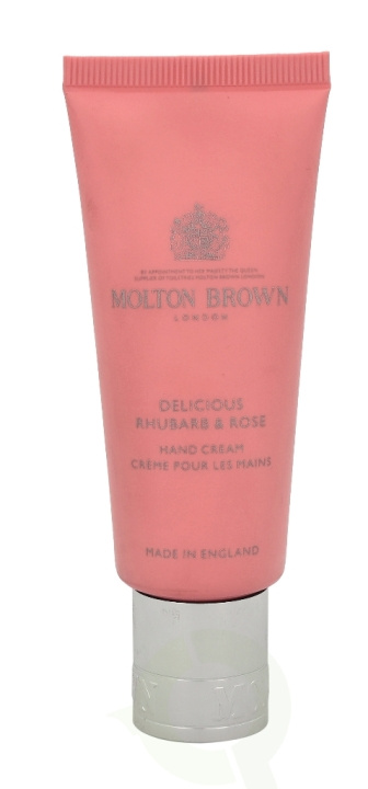 Molton Brown M.Brown Delicious Rhubarb & Rose Hand Cream 40 ml ryhmässä KAUNEUS JA TERVEYS / Manikyyri/Pedikyyri / Käsirasva @ TP E-commerce Nordic AB (C40724)