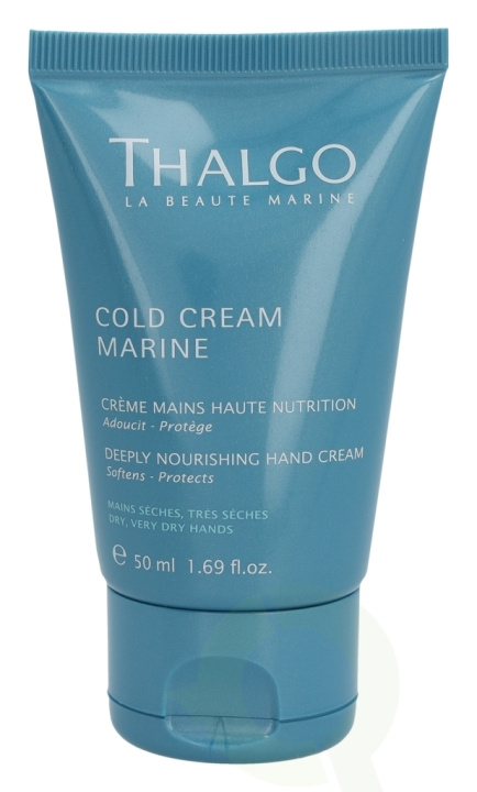 Thalgo Deeply Nourishing Hand Cream 50 ml ryhmässä KAUNEUS JA TERVEYS / Manikyyri/Pedikyyri / Käsirasva @ TP E-commerce Nordic AB (C40776)
