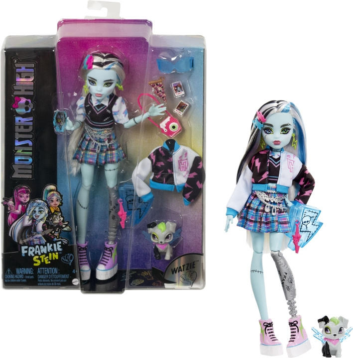 Monster High Core Frankie -muotinukke ryhmässä LELUT, TUOTTEET LAPSILLE JA VAUVOILLE / Leikkikalut, Askartelu &Pelit / Nuket & Tarvikkeet @ TP E-commerce Nordic AB (C40934)