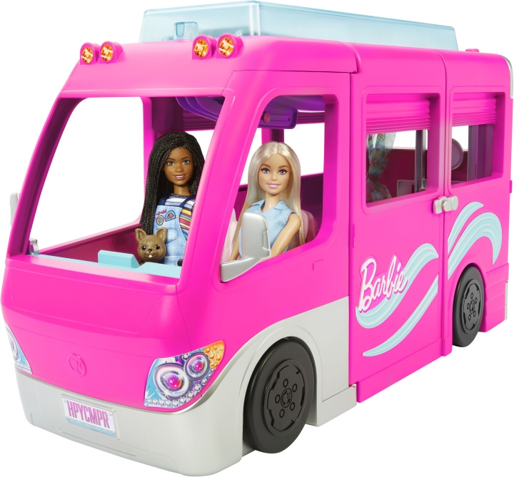 Barbie Dreamcamper -asuntoauto ryhmässä LELUT, TUOTTEET LAPSILLE JA VAUVOILLE / Leikkikalut, Askartelu &Pelit / Nuket & Tarvikkeet @ TP E-commerce Nordic AB (C41080)