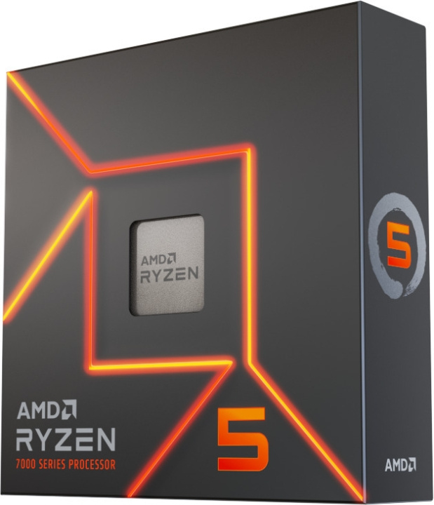 AMD Ryzen 5 7600X -prosessori AM5 -kantaan ryhmässä TIETOKOONET & TARVIKKEET / Tietokoneen komponentit / Prosessori @ TP E-commerce Nordic AB (C41094)